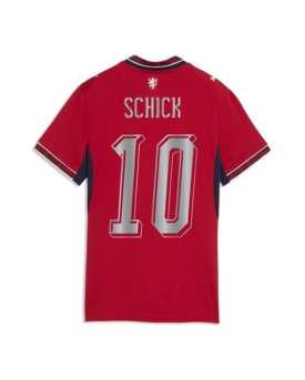 Billige Fotballdrakt Tsjekkia Patrik Schick #10 Replika Hjemmedrakt Dame VM 2026 Kortermet Billige Fotballdrakt Tsjekkia Patrik Schick #10 Replika Hjemmedrakt Dame VM 2026 Kortermet